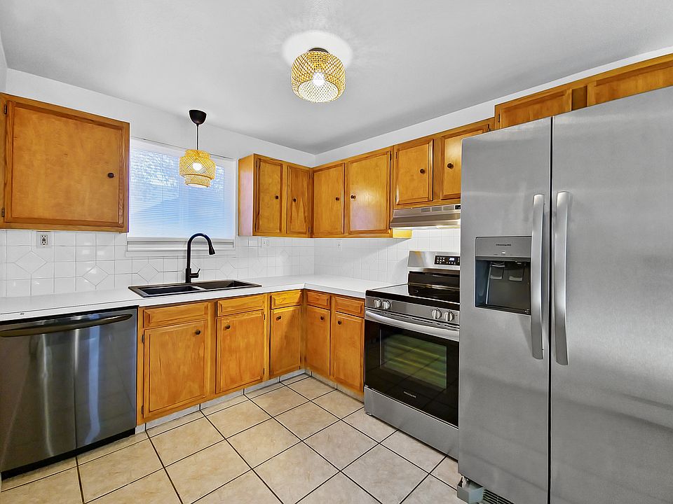 Kitchen with new appliances