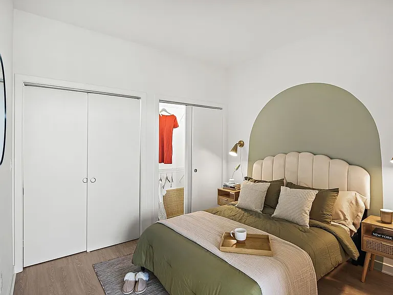 Dual Closets in Select Homes