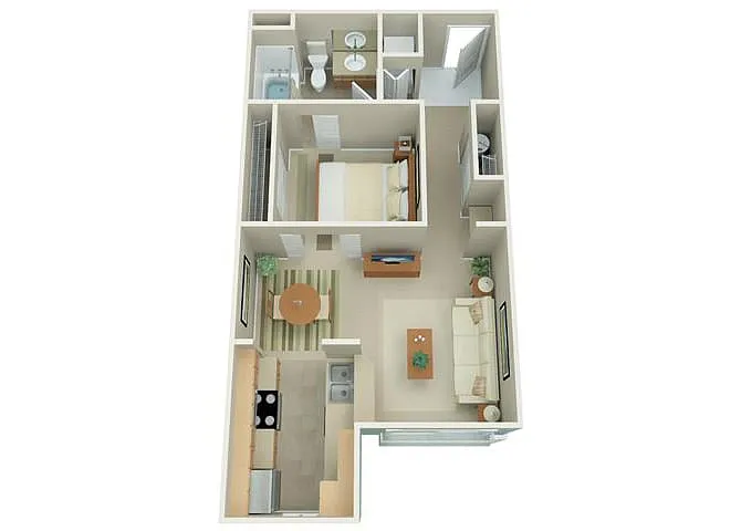 Floor plan Mt. Olympus