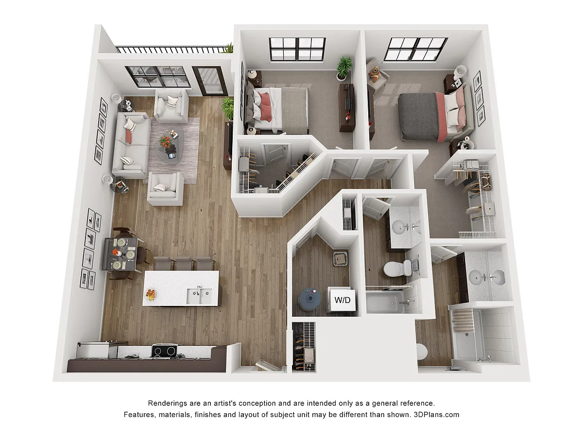 Floor plan The Market