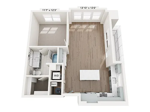 Floor plan A52