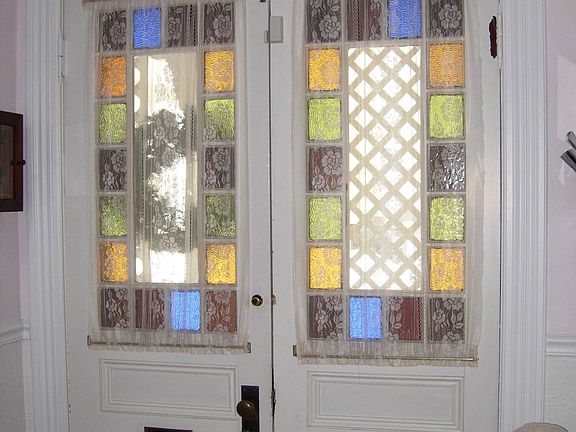 Inside front door