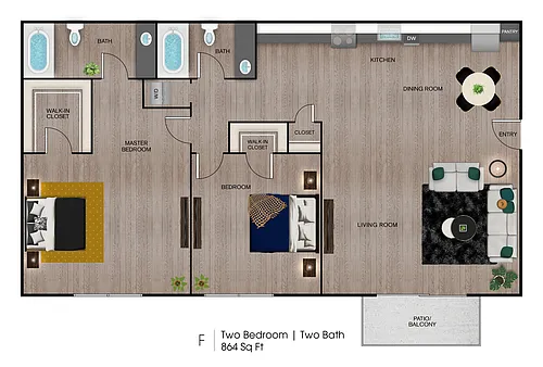 Floor plan F
