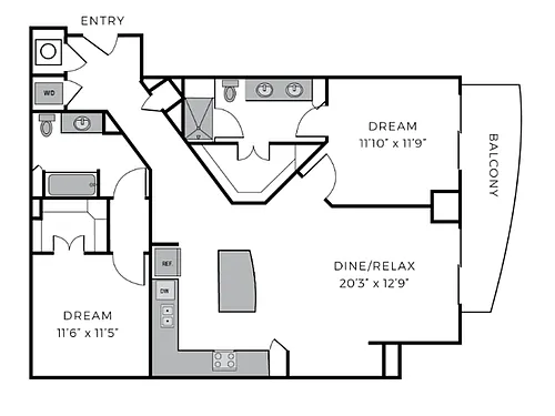 Floor plan B5