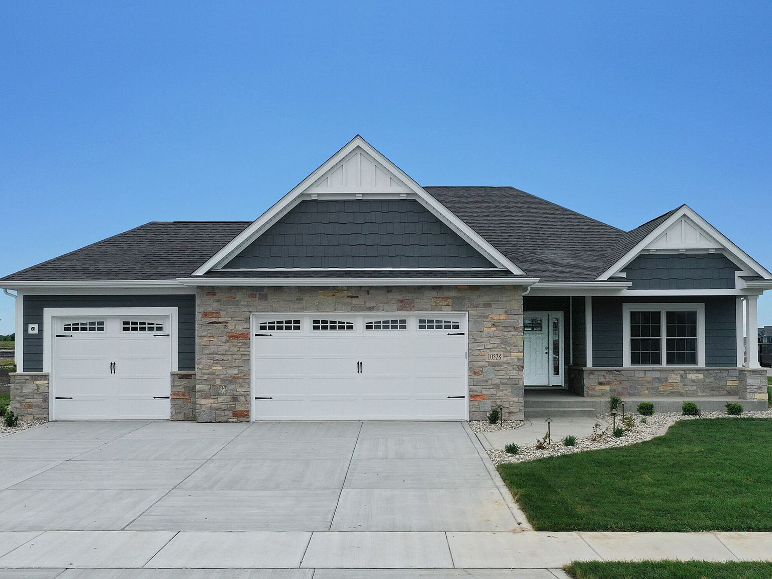 The Tyler 3 car Plan, Greystone Single Family Homes by Schilling