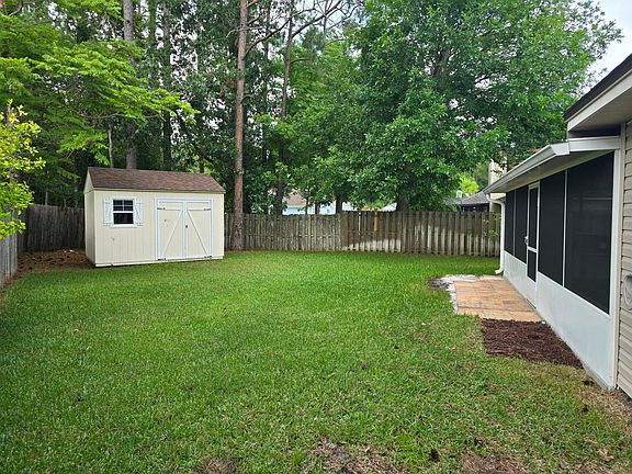 Back yard.