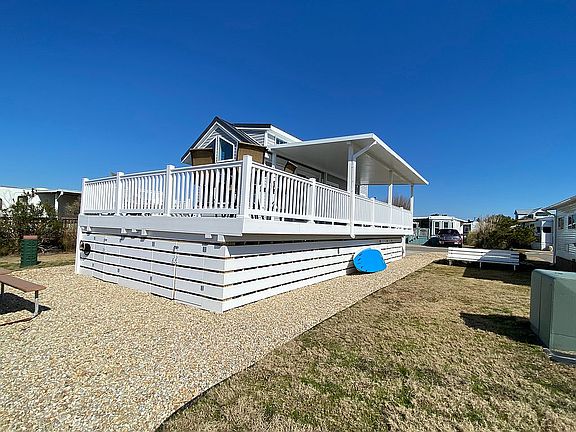 Back deck all rocks around
