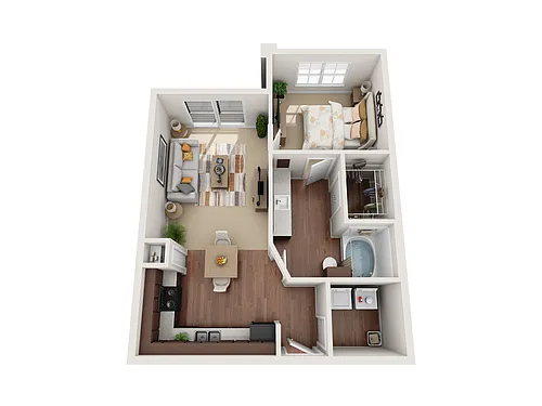 Floor plan A2 Juliette