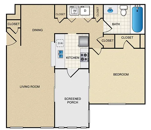 Floor plan A1