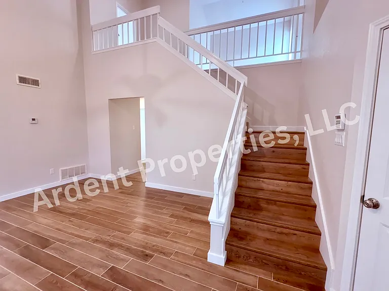 Living room and stairs
