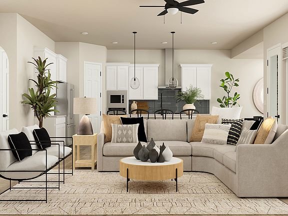 Spacious, open layout