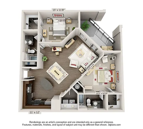 Floor plan Noir