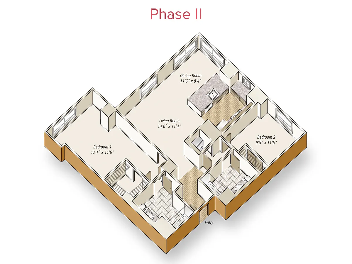 Floor plan B11