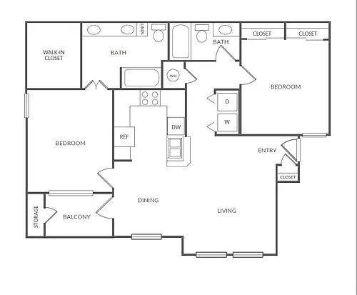Floor plan B3 B4