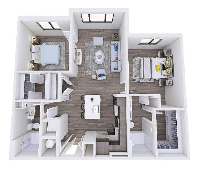 Floor plan 2C