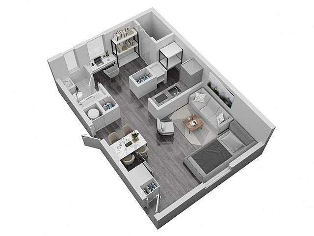 Floor plan Studio