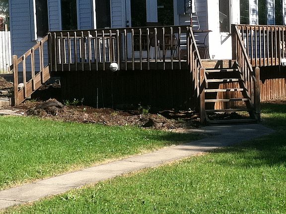 Back deck