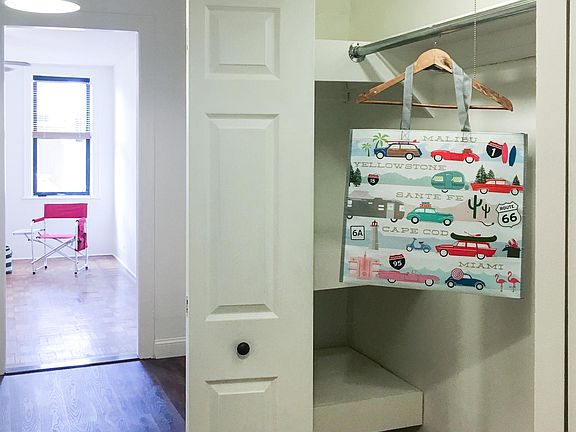 Lots of closet space.