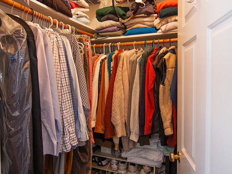 Bedroom #1 closet