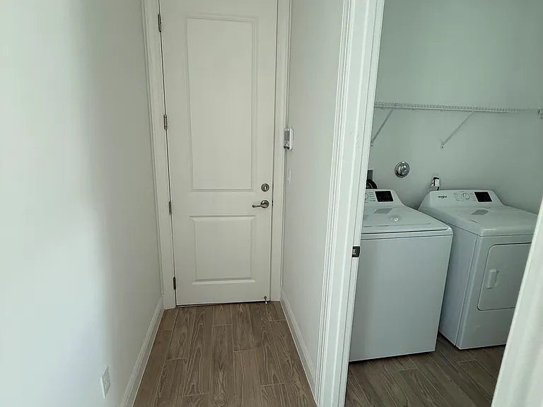 Laundry Room 1st Floor/ Door to the Garage