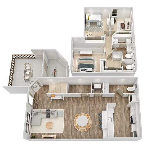 Floor plan Parker
