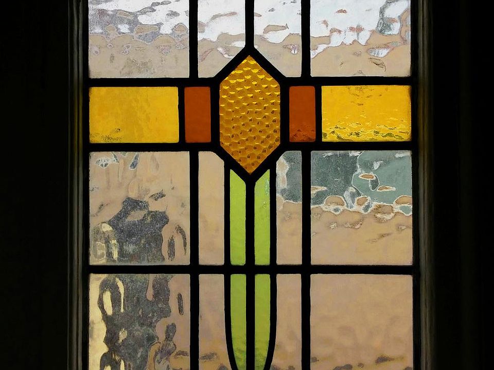 Stained glass windows (livingroom)