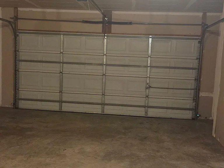 Remote door on the 2 car garage