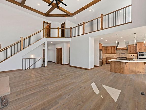 Living room to kitchen