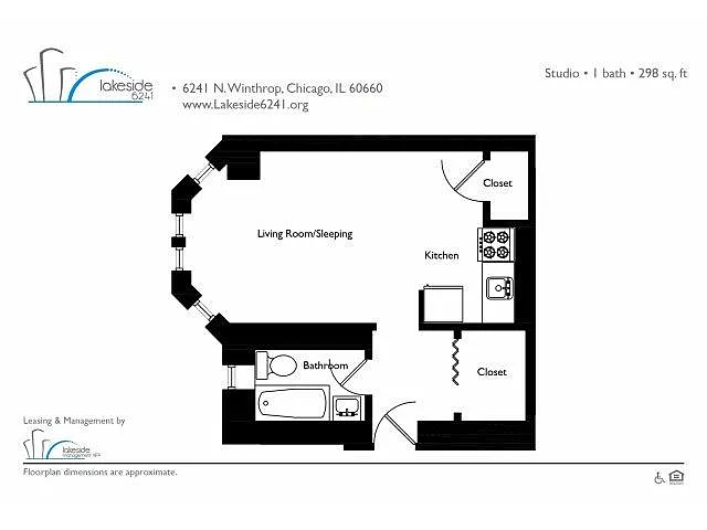 Floor plan Studio