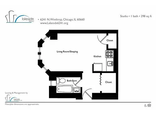 Floor plan Studio