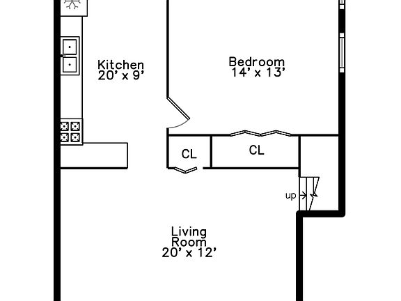 2nd image of 1418 W Blackhawk St #G