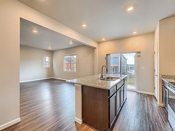 1st floor kitchen and living room