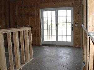 PATIO DOOR OF DINETTE AREA