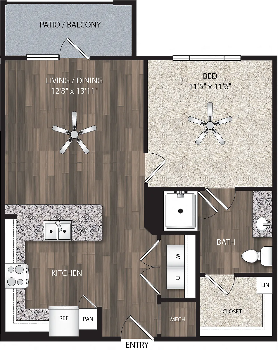 Floor plan A1