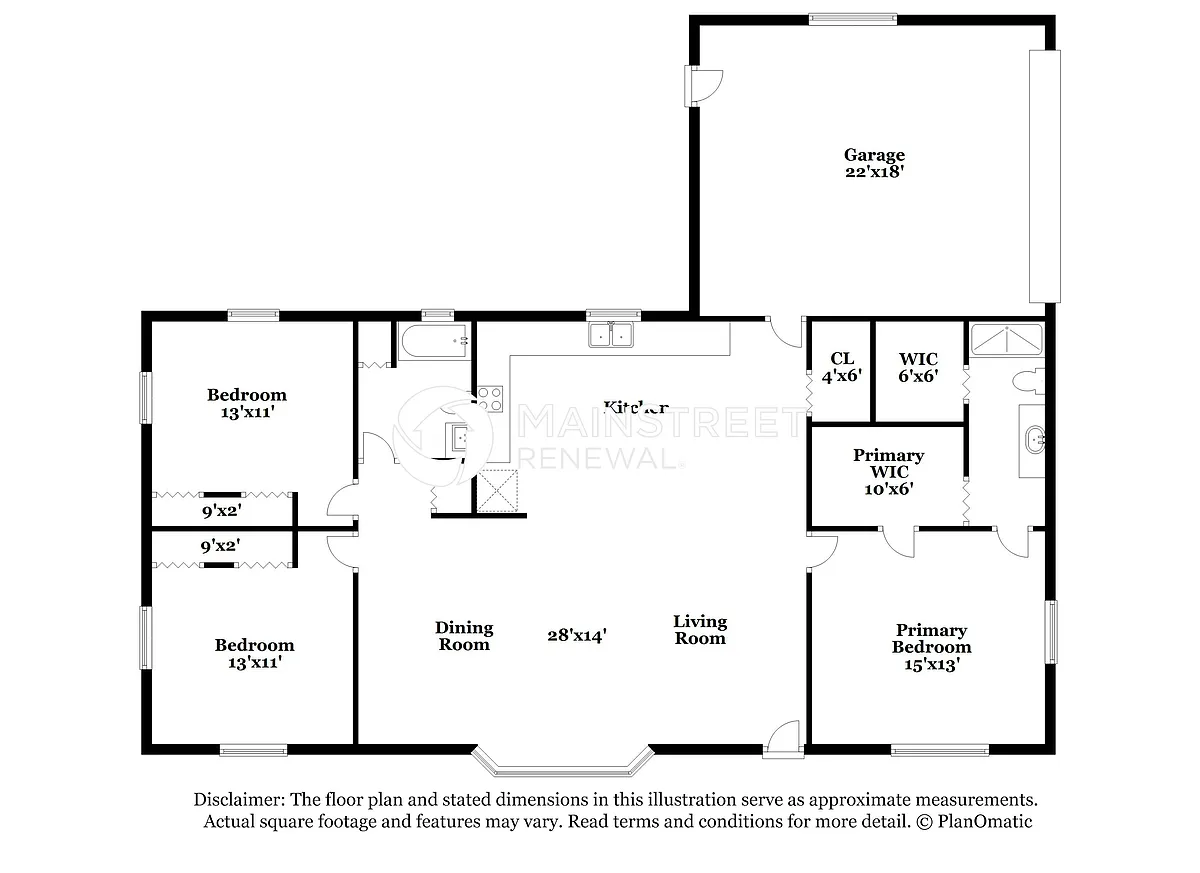 Floor Plan - 555 La Veta Dr
