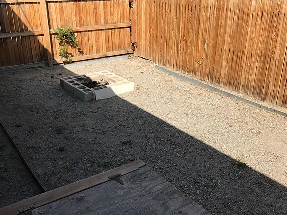 Back yard space
