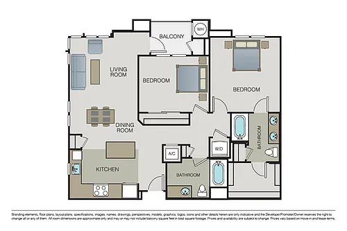 Floor plan Plan 2C