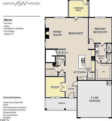 2nd image of 117 N Stonemill Trl Homesite 290