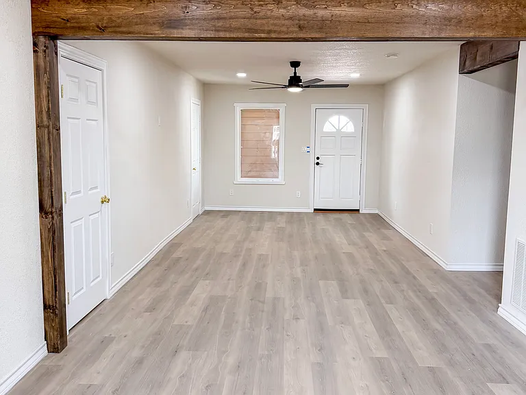 Open concept, dining room