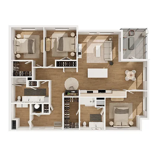 Floor plan C1
