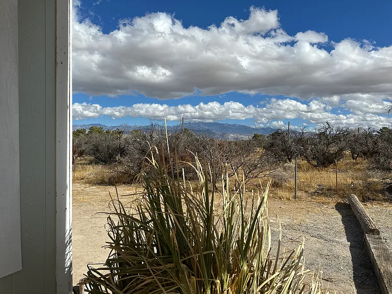 East view from front patio.