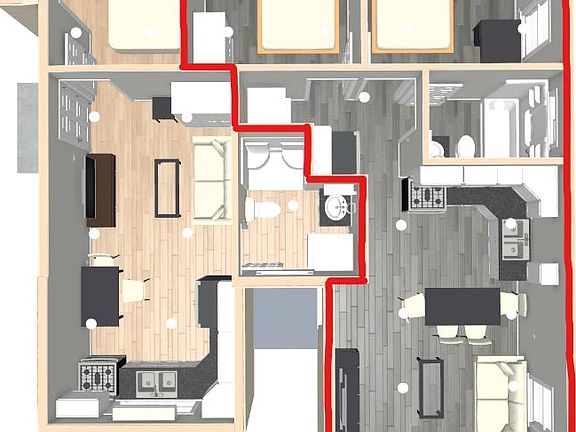 2nd image of 1120 W 6th St #C