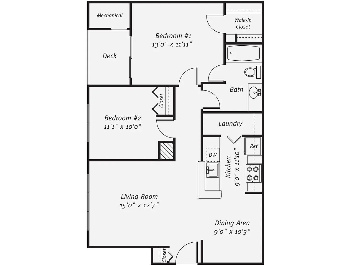 Floor plan B1