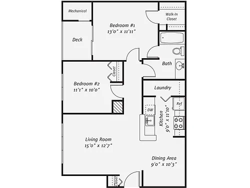 Floor plan B1