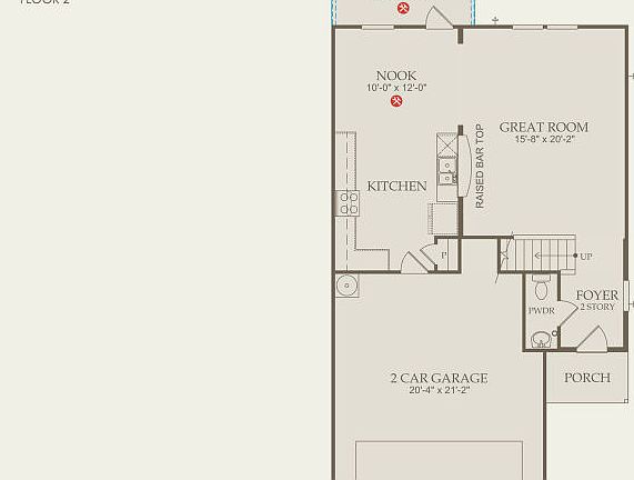 Springfield Floor Plan, Quick Move-In Home, Floor 1