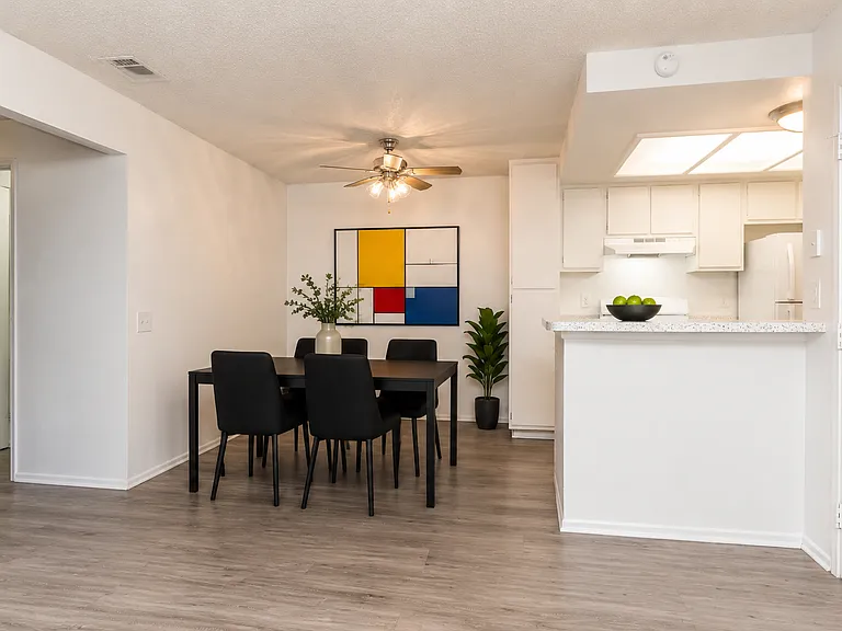Dining Area - Digitally Staged