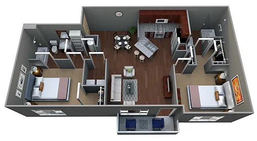 Floor plan Cole Luxe