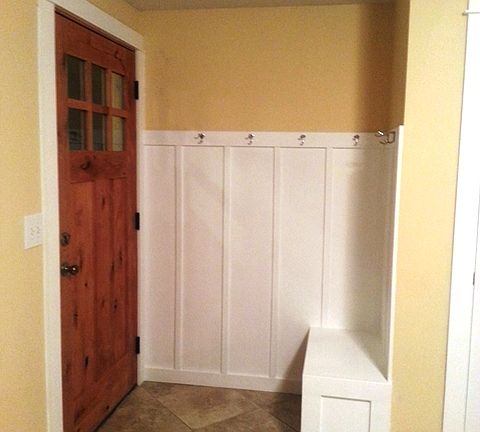 Built-in's in entry way