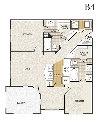 Floor plan B4
