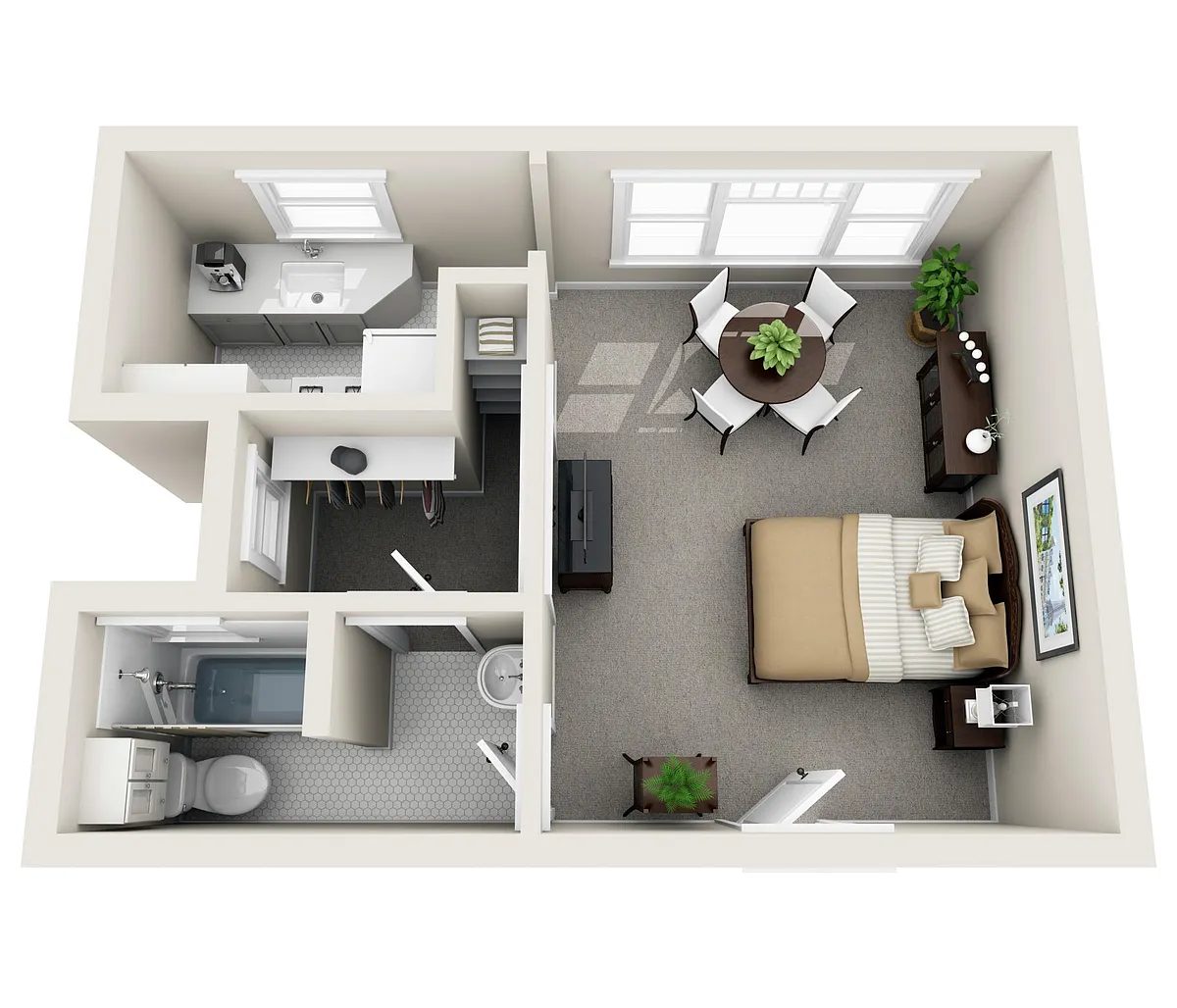 Floor plan Catalunya